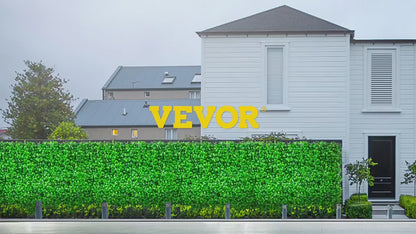 Artificial Boxwood Panels, 24 PCS 20"x20" Faux Boxwood Hedge Wall for Indoor & Outdoor Garden Fence, Backyard & Home Decor